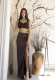 Юбка WooLook, цвет: шоколад, V/UNIQUE/Skirt/W/Choko купить онлайн