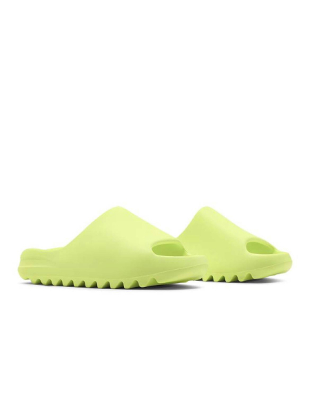 Сланцы Yeezy Slide shvetsov store, цвет: glow green, GX6138 со скидкой купить онлайн