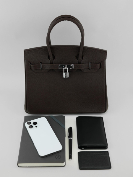 Сумка CANDY MEDIUM brand salad, цвет: silver dark chocolate J-704-PHR 7905 купить онлайн