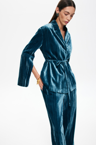 Бархатный жакет DREAMS BY ALENA AKHMADULLINA, цвет: зеленый, 225102040204341/807000 купить онлайн