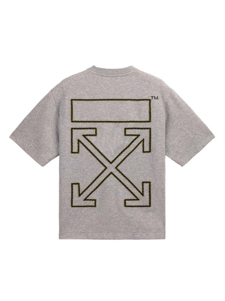Футболка Off-White Vintage Two-Tone shvetsov store, цвет: серый, OFFTEGOFF052Q купить онлайн