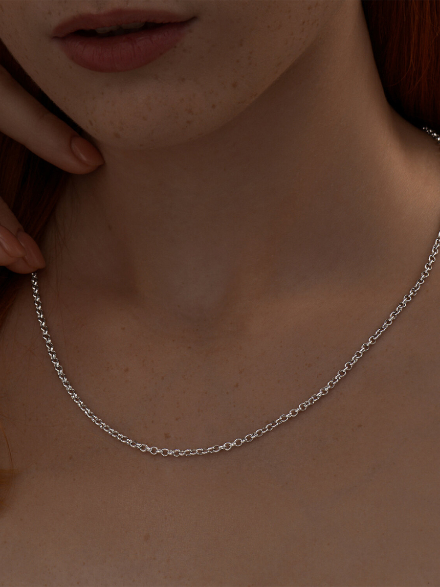 Цепь Tosya Store, цвет: серебро, 94074575 купить онлайн