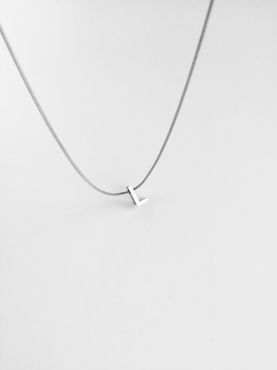 Колье-цепь "Small L"