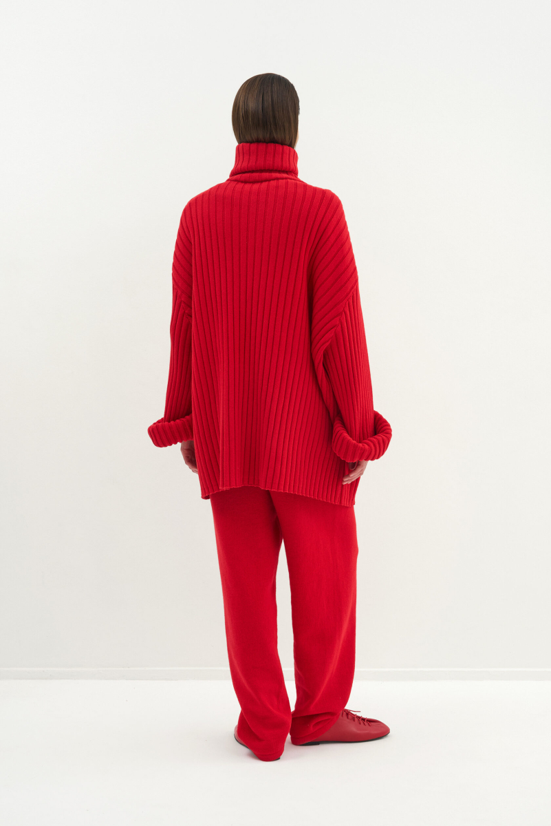 Кардиган «Ото» Mankova, цвет: красный, SS26-003 купить онлайн