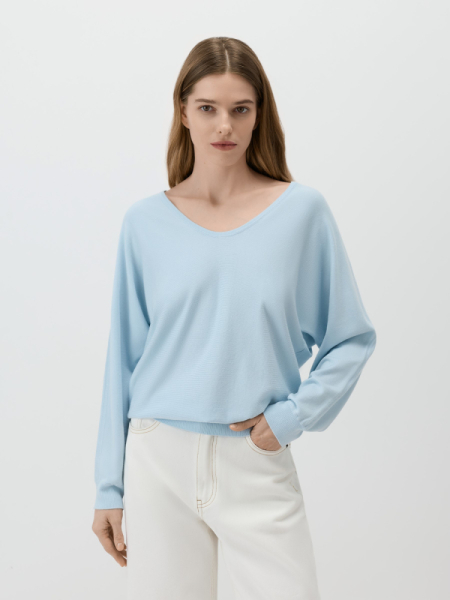 Пуловер летучая мышь