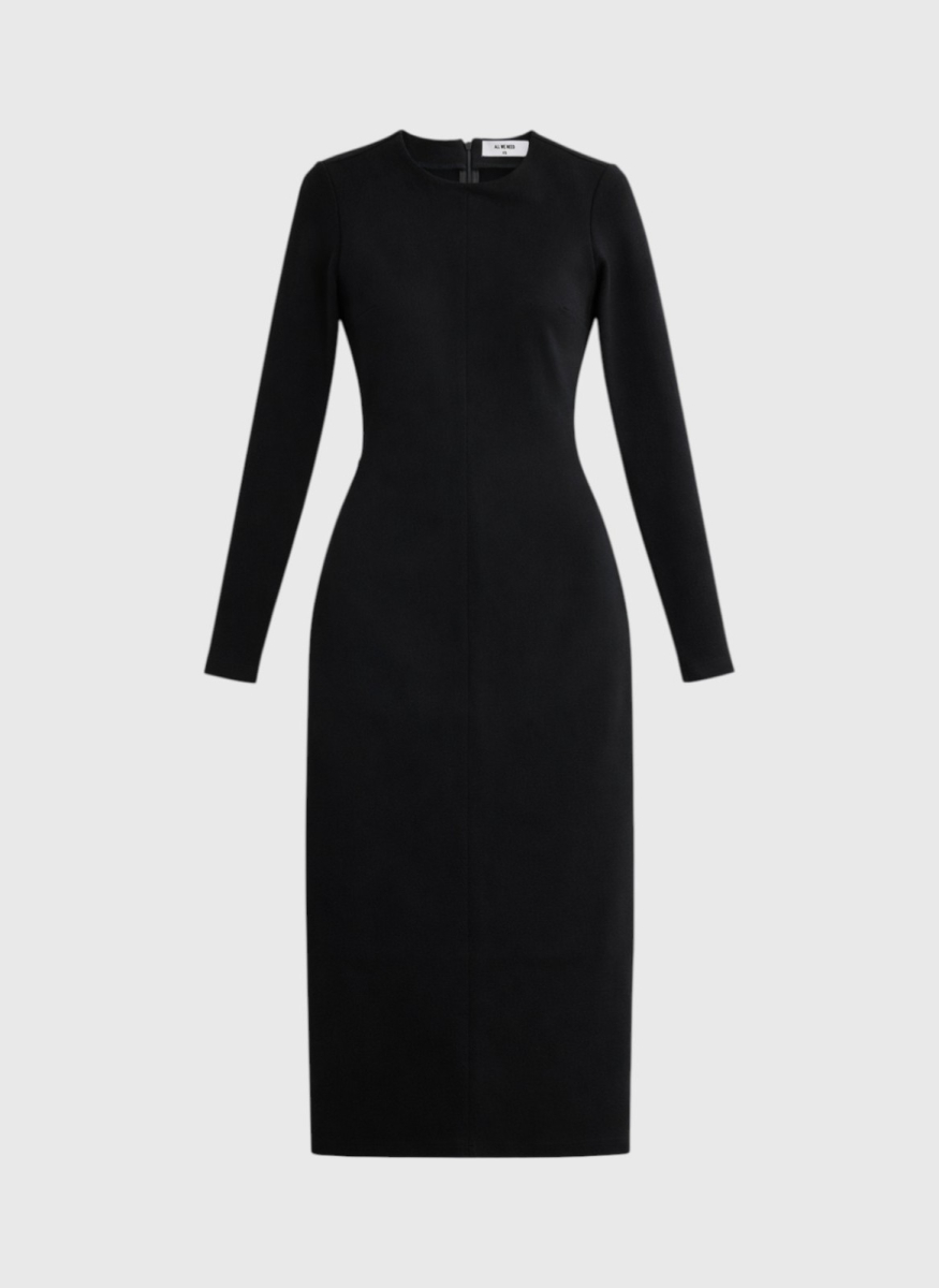 Облегающее платье ALL WE NEED, цвет: Черный, 2602W2428-01 купить онлайн