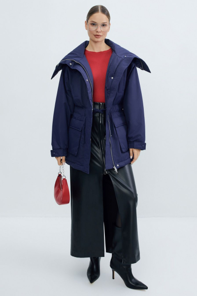 Парка из мембранной ткани TOPTOP, цвет: синий, TTS.142.12580.620 купить онлайн