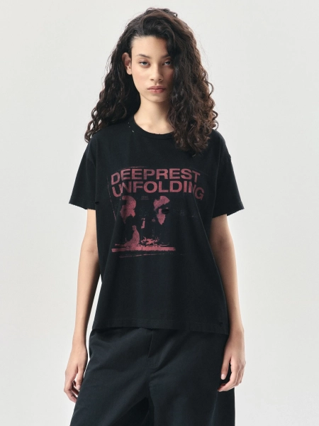 Футболка Открытие NAIPACHE, цвет: Черный, 2611009900 купить онлайн