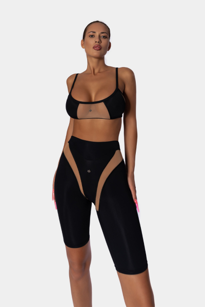 Легинсы Nude qb A QUICK BUCK, цвет: black  |новая коллекция купить онлайн