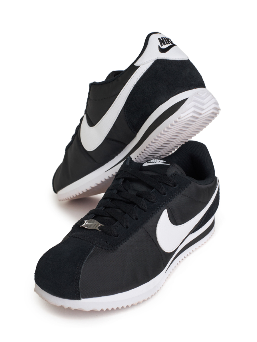 Кроссовки женские Nike Cortez "Neylon White Black" NKDADDYS SNEAKERS, цвет: Чёрный DZ2795-001 купить онлайн