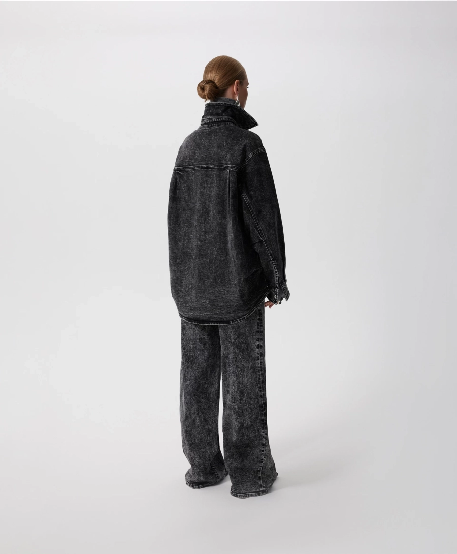 Куртка-рубашка GLVR, цвет: серый, 225G32GAC2301 купить онлайн