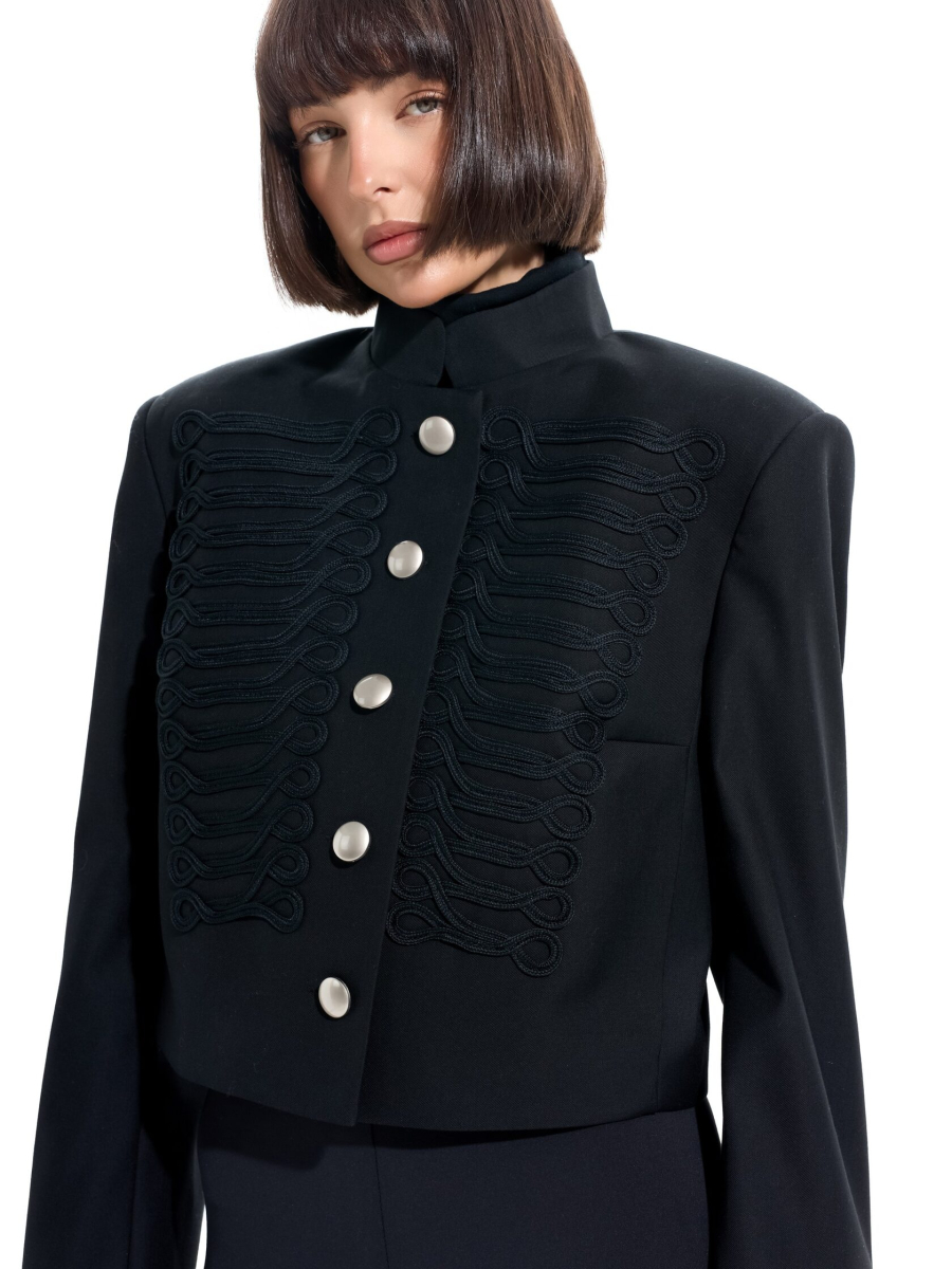 Гусарский жакет ANOTHER SELECT, цвет: Черный, 00194 купить онлайн