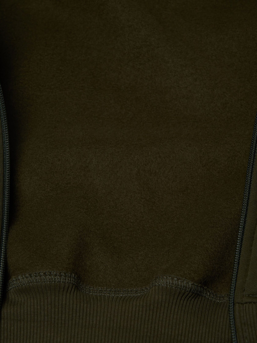 Zip Худи с начесом ONSI, цвет: Khaki,  купить онлайн