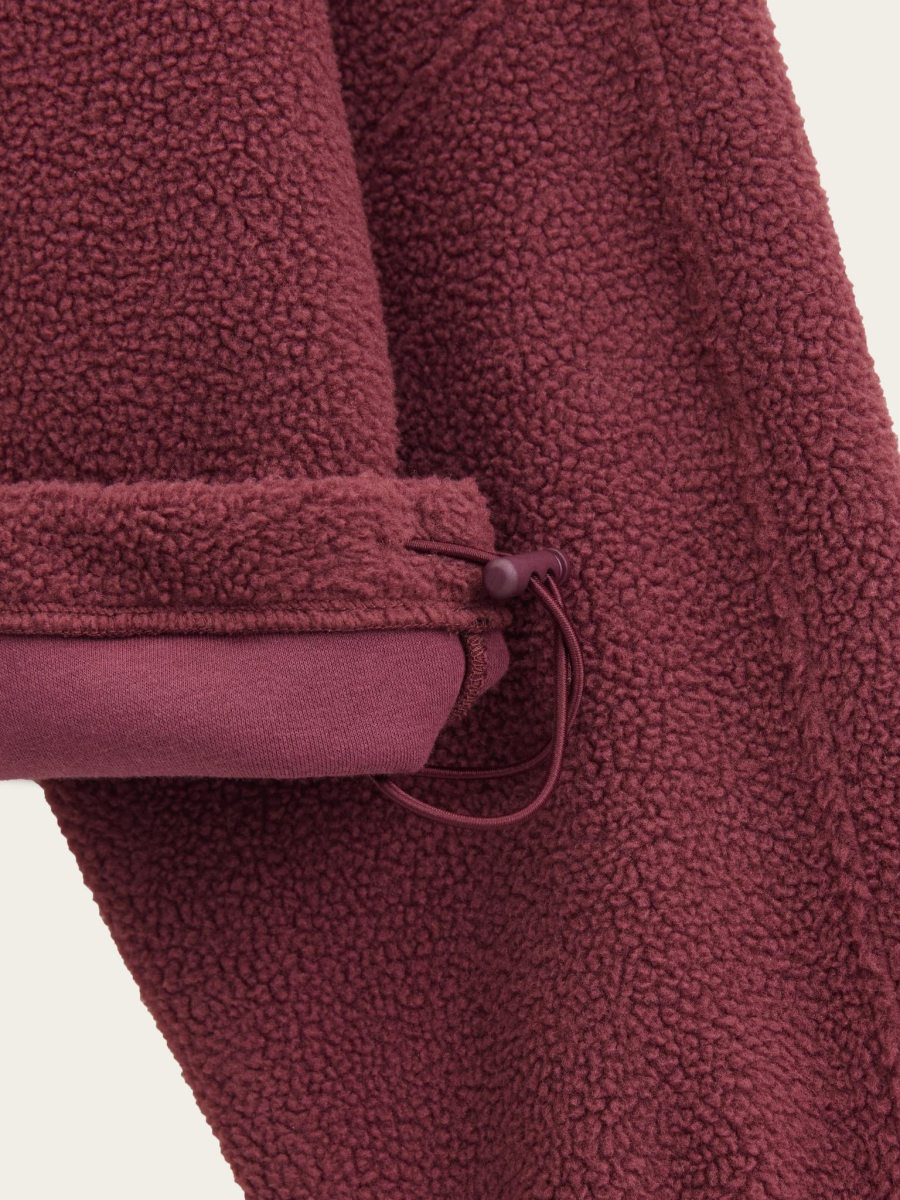 Толстовка из флиса с вышивкой Chaika, цвет: Бордовый, SS26HO05-61 купить онлайн