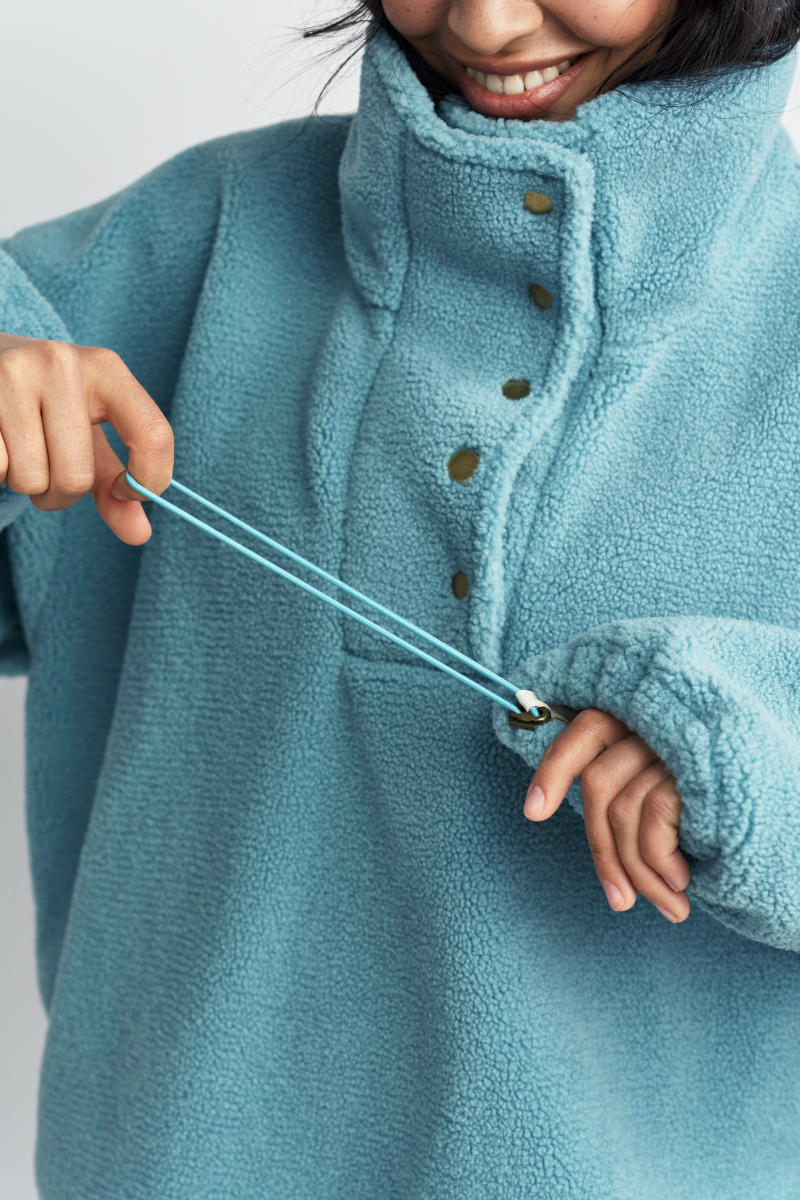 Анорак плюшевый Лазурный Erist store, цвет: синий, НФ-00003303 купить онлайн