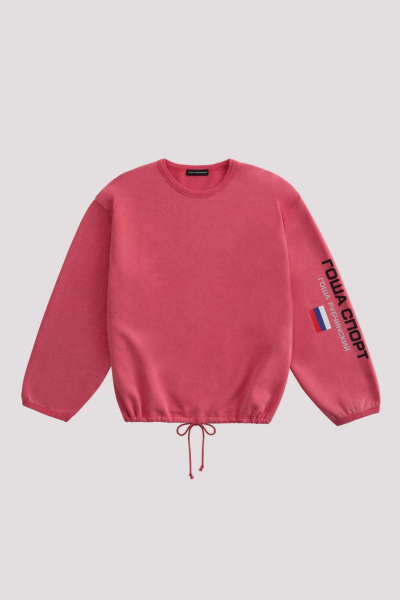 Свитшот ГОША РУБЧИНСКИЙ, цвет: светло-розовый, SW_2801_light_pink купить онлайн