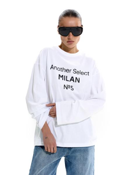 Лонгслив "Милан" ANOTHER SELECT, цвет: белый, 00134 купить онлайн