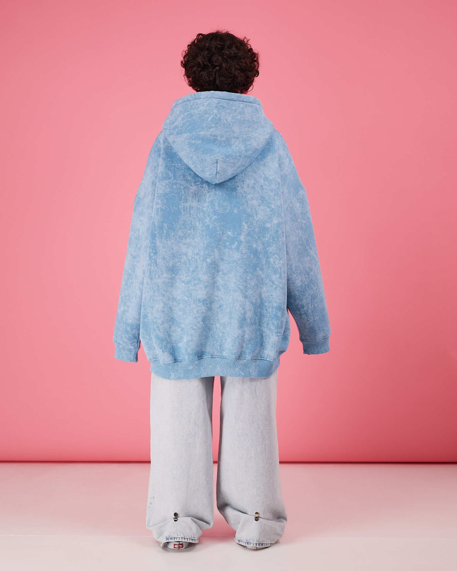 Табуха на молнии варенка TABOO, цвет: голубой, Tz13 купить онлайн