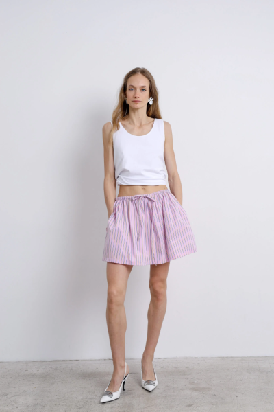 Юбка line pink