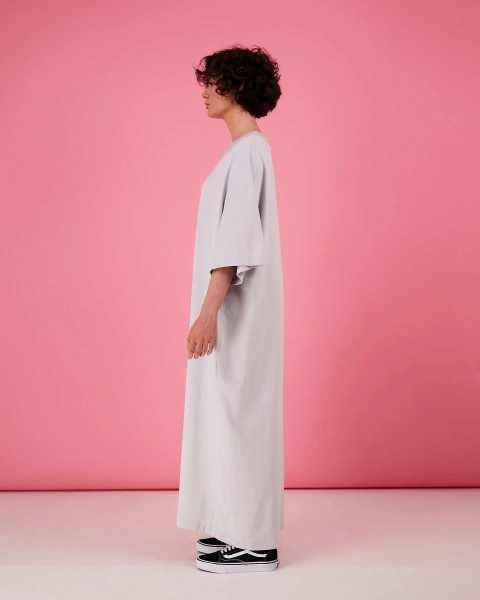 Платье-футболка TABOO, цвет: серый, DrTh-Gr купить онлайн