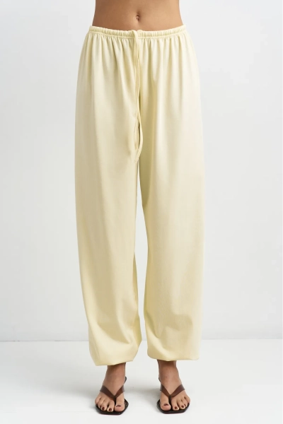 Брюки из кулирки Erist store, цвет: Желтый, НФ-00003628 купить онлайн