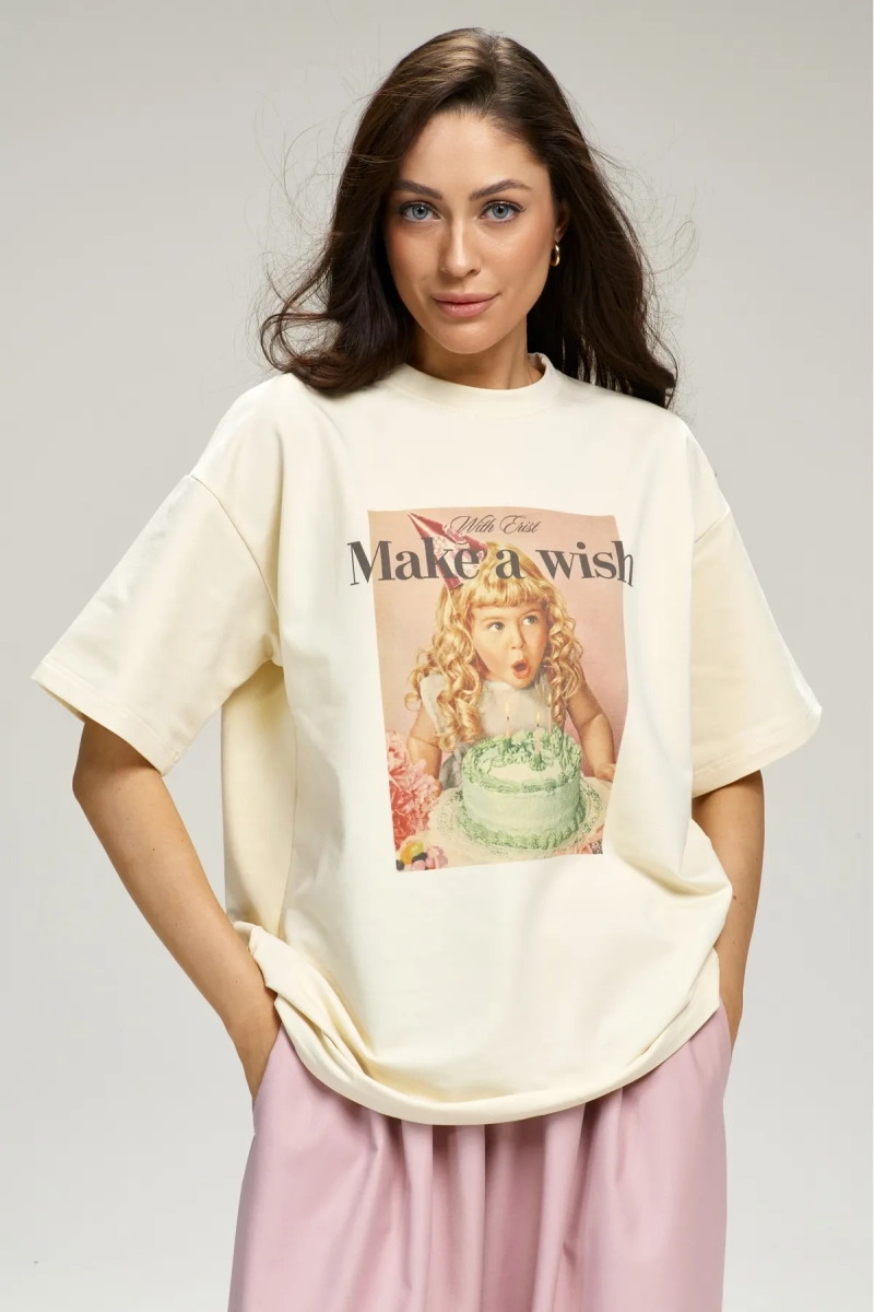 Футболка Make a Wish Tofu