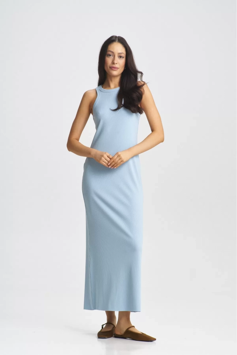 Платье-лапша Light Blue Erist store, цвет: голубой, НФ-00002307 купить онлайн