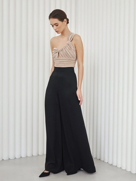 Топ со сборкой I.B.W., цвет: беж/золотистое, EU014 купить онлайн