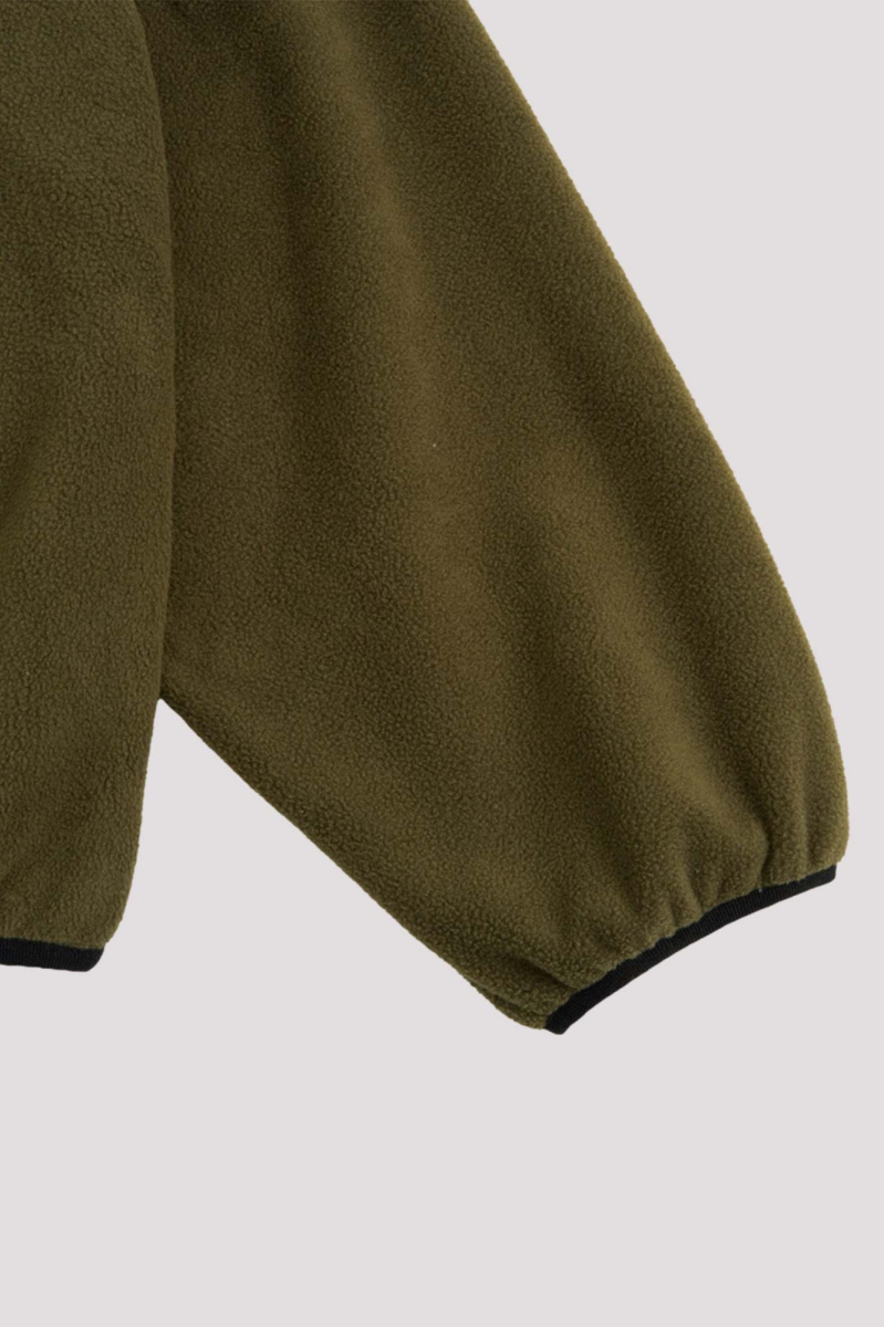 Свитшот из флиса с воротником ГОША РУБЧИНСКИЙ, цвет: хаки, SW_1701_khaki купить онлайн