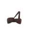 Лиф Asymmetrical Bikini Coffee Bean