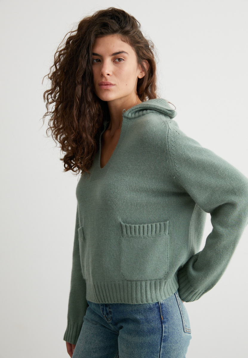 Джемпер SIERRA (ангора) Marou, цвет: зеленый, mar1_1123_20 купить онлайн
