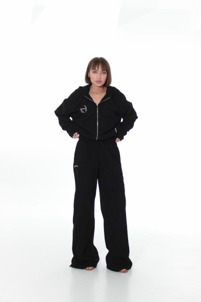 Бомбер из вельвета GARCHIT, цвет: Черный, GARVelvBombBla купить онлайн