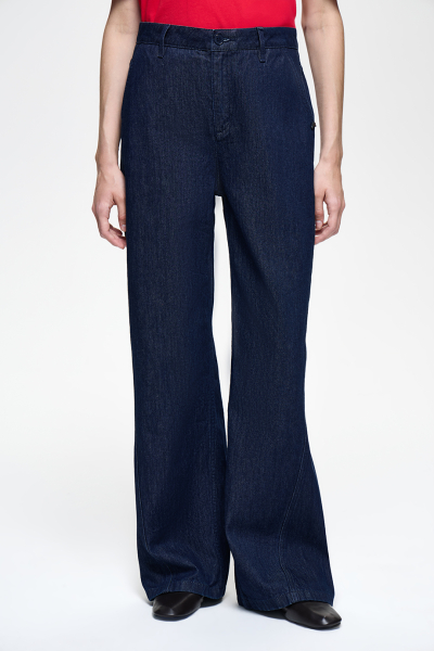 Джинсы широкие DREAMS BY ALENA AKHMADULLINA, цвет: темно-синий, 126105080204511/115000 купить онлайн