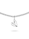 Подвес LOVE с фианитом LU JEWEL, цвет: серебро, 29800059961359 купить онлайн