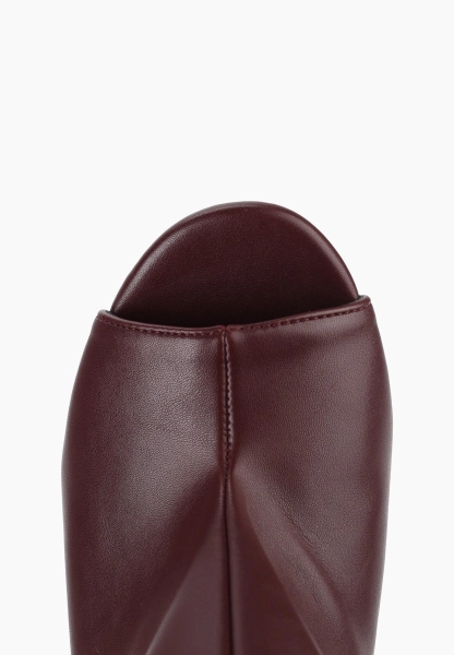 Ботильоны из экокожи SBALO, цвет: Бордовый SN101-1 купить онлайн