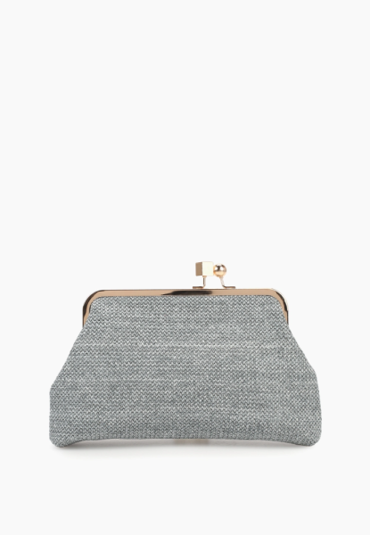 Сумка-клатч плетеная