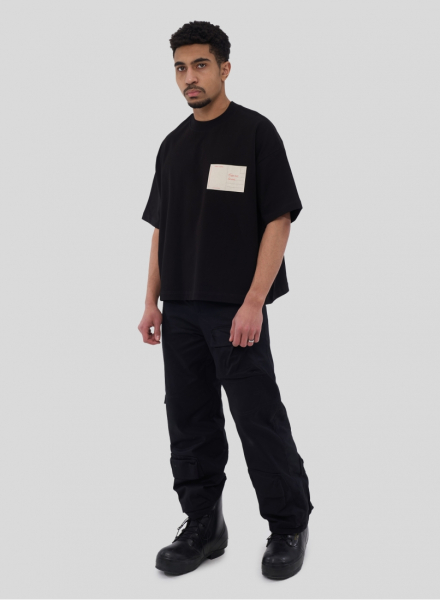 Футболка ZNY PATCH ZNY, цвет: Черный, T-PATCHSS25-BLK купить онлайн