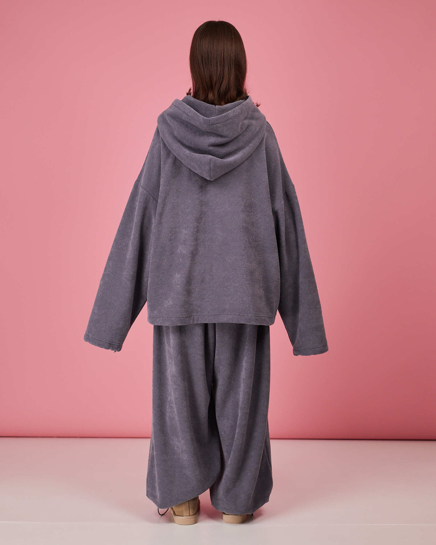 Костюм махра графитовый TABOO, цвет: темно-серый, Cos01 купить онлайн