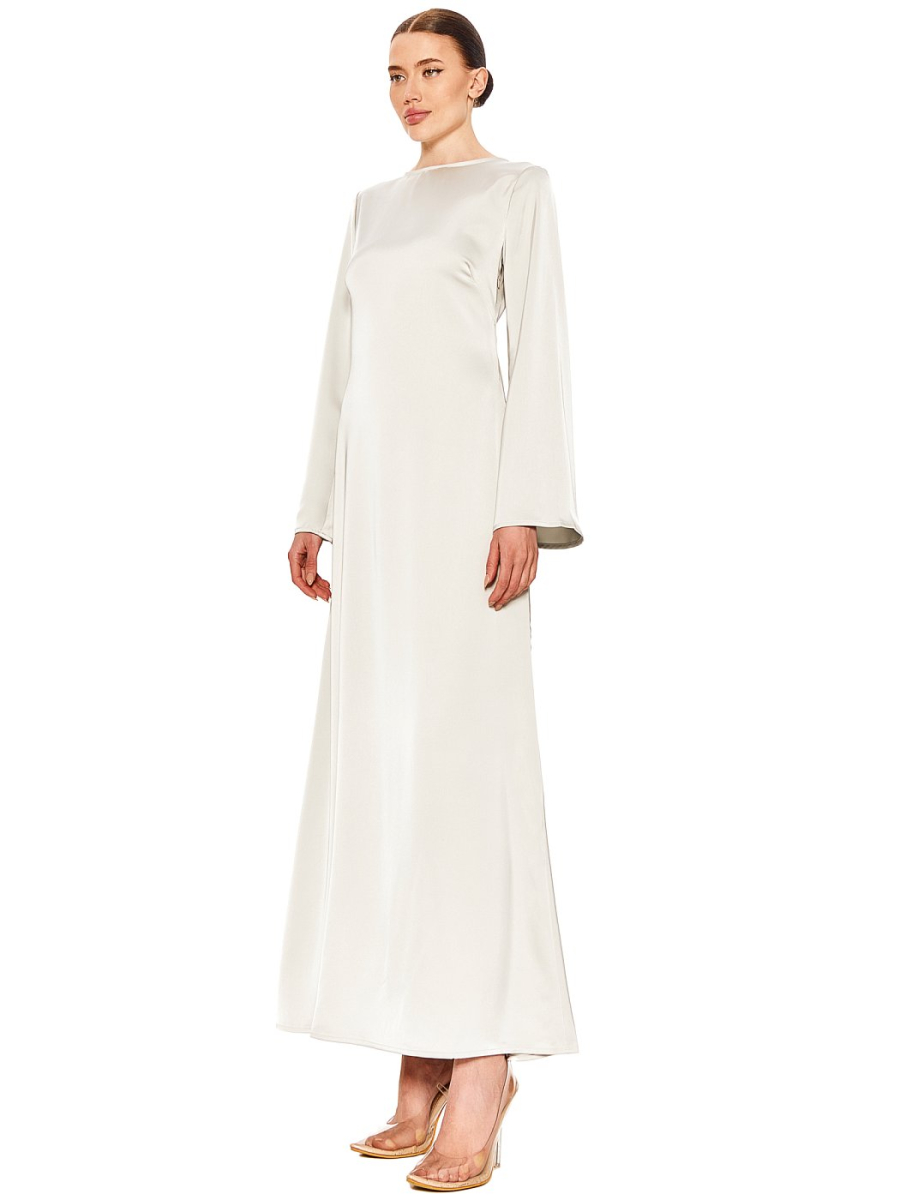 Платье приталенное макси SODAMODA, цвет: зеленый, 11999 купить онлайн