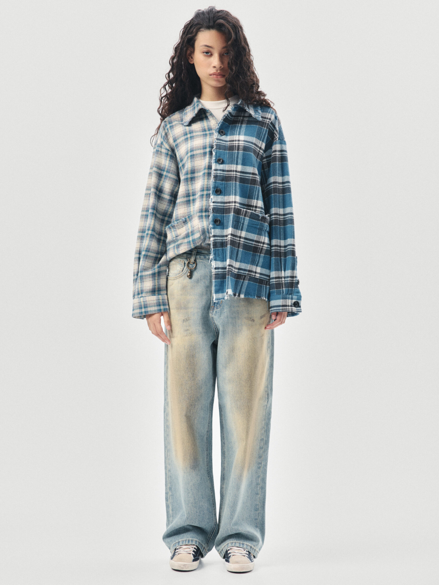 Рубашка Сплит NAIPACHE, цвет: синий, 2512009200 купить онлайн