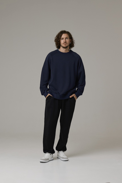 Свитшот из футера Rich Raglan Lite