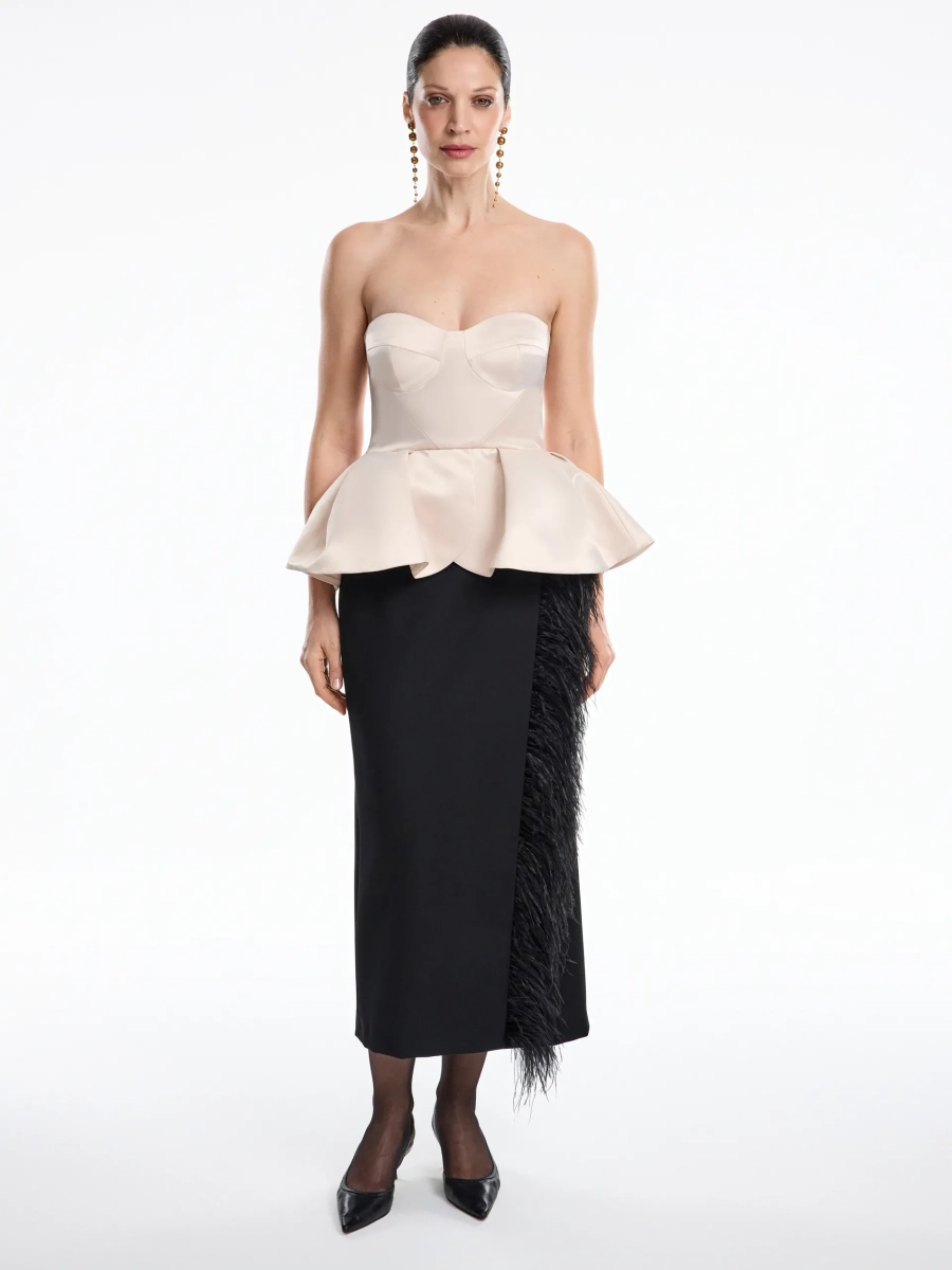 Топ корсетный ANNA PEKUN, цвет: бежевый, 34.2619.110 купить онлайн