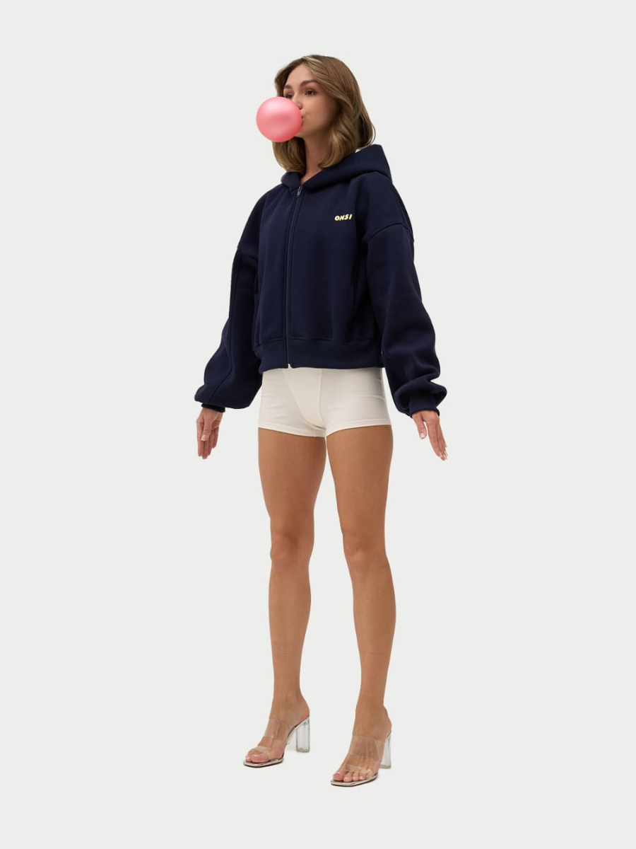Zip Худи с начесом ONSI, цвет: dark blue,  купить онлайн