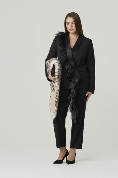 Жакет-смокинг 4forms, цвет: Черный, 65516 купить онлайн