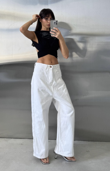 Топ с завязками Label .B, цвет: Черный,  купить онлайн