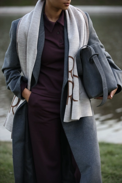 Свитшот-поло полуприлегающего кроя Ricoco, цвет: сливовый, 4084/3 купить онлайн