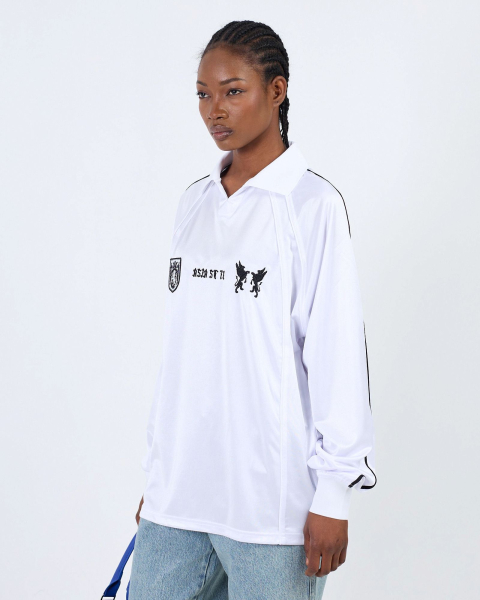 Лонгслив JERSEY LION POLO WHITE ASIA ST 71, цвет: белый, Ast71.lsleeve-jersey-lion-wh купить онлайн