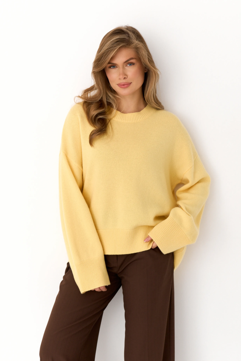 Свитер О-образный из шерсти и кашемира