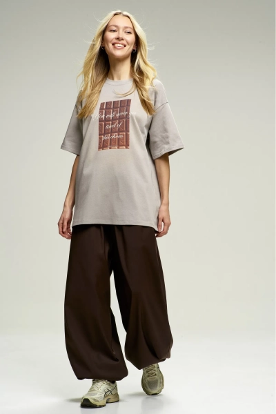 Футболка Erist Choco Grey Erist store, цвет: серый, НФ-00002917 купить онлайн