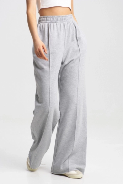 Палаццо Classic Grey Melange Erist store, цвет: Светло-серый, НФ-00001826 со скидкой купить онлайн